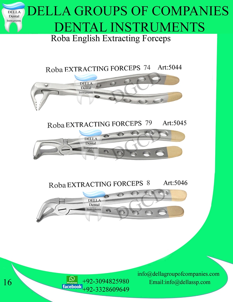 Roba English Extracting Forceps